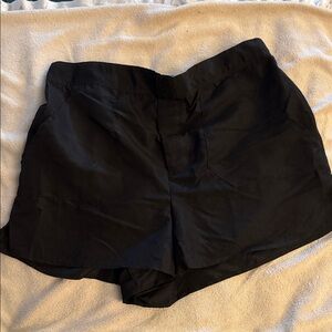 Black Women's swim trunks